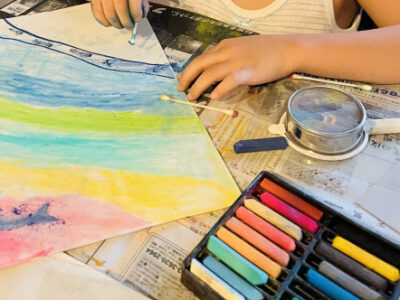 お絵描き教室 オオカミの家