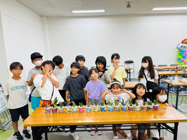 ワークショップで人気のサンドアート